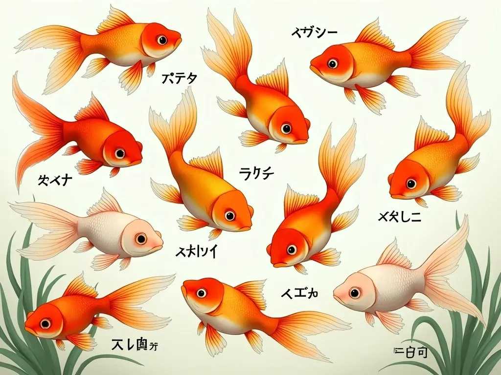 可愛い金魚の種類一覧