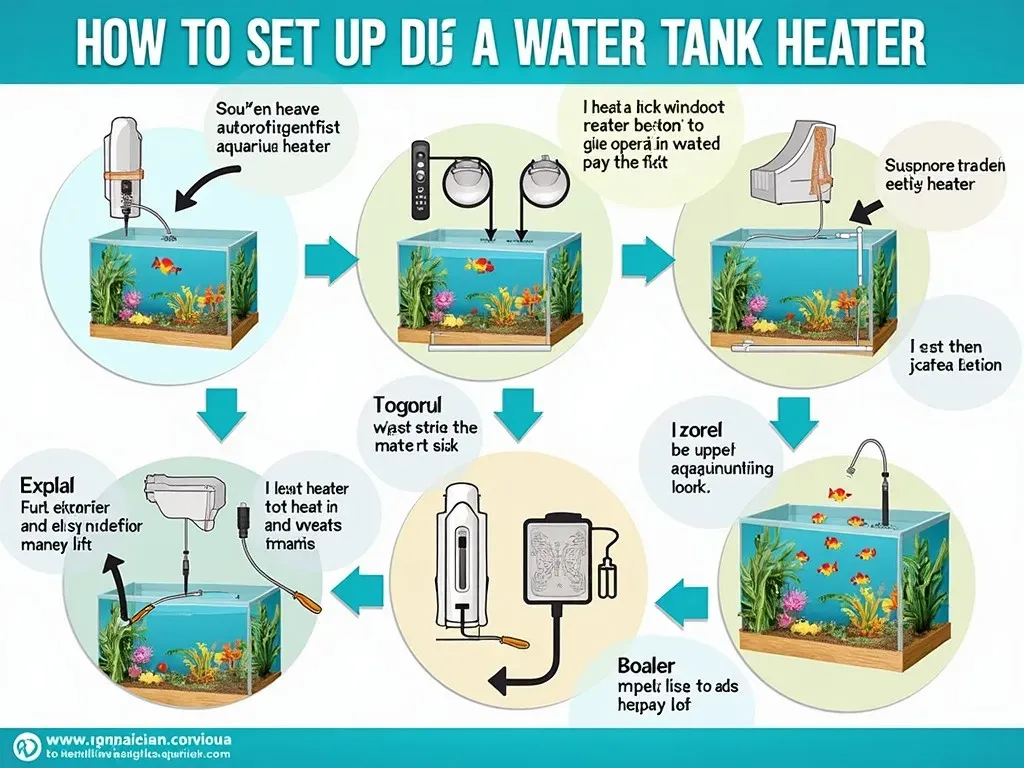 水槽ヒーターの設置方法