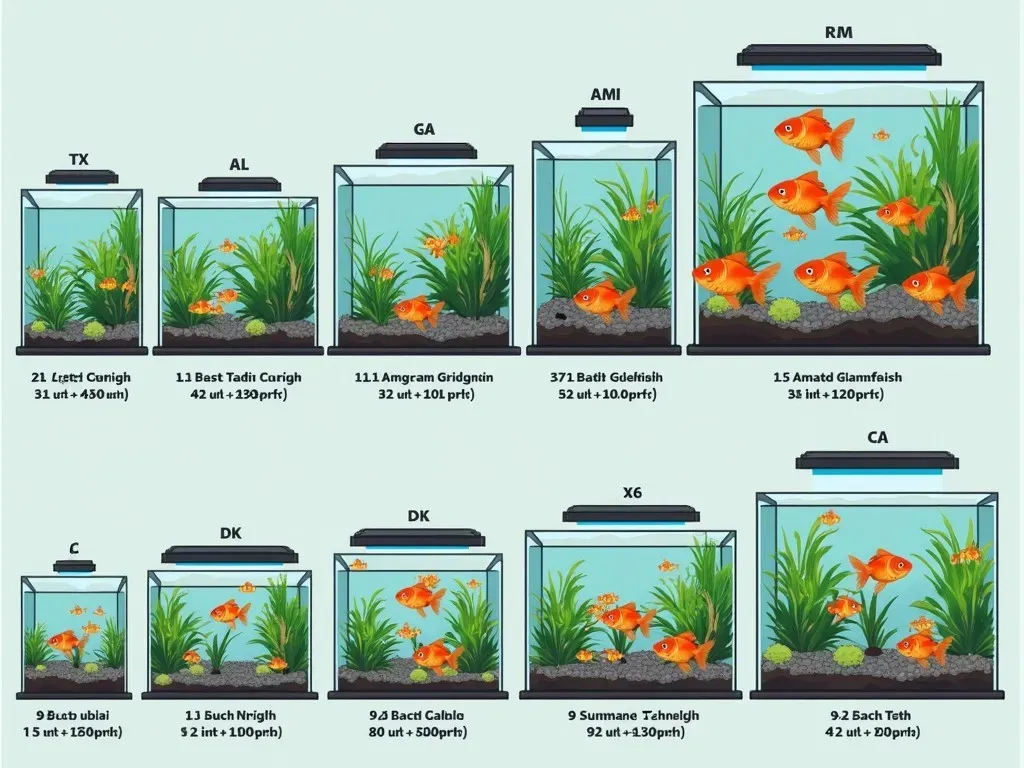 魚種別水槽の大きさ